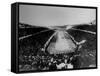 Panathenian Stadium During Olympic Games-null-Framed Stretched Canvas