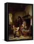 Pancake Day, 1845-Basile De Loose-Framed Stretched Canvas