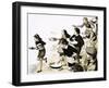 Pancake Race-null-Framed Giclee Print