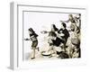 Pancake Race-null-Framed Giclee Print