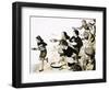 Pancake Race-null-Framed Giclee Print