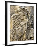 Pancake Rocks on South Island-Michele Westmorland-Framed Photographic Print