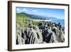 Pancake Rocks, Paparoa National Park, West Coast, South Island, New Zealand, Pacific-Michael Runkel-Framed Photographic Print