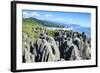 Pancake Rocks, Paparoa National Park, West Coast, South Island, New Zealand, Pacific-Michael Runkel-Framed Photographic Print