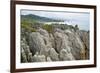 Pancake Rocks, Punakaiki, West Coast, South Island, New Zealand, Pacific-Matthew Williams-Ellis-Framed Photographic Print