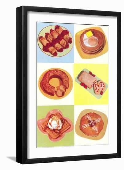 Pancakes, Waffles, Etc.-null-Framed Art Print