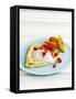 Pancakes with Fruit and Yoghurt Sauce-Gareth Morgans-Framed Stretched Canvas