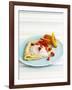 Pancakes with Fruit and Yoghurt Sauce-Gareth Morgans-Framed Photographic Print