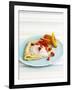 Pancakes with Fruit and Yoghurt Sauce-Gareth Morgans-Framed Photographic Print