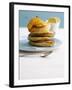 Pancakes with Orange Slices and Maple Syrup-Jan-peter Westermann-Framed Photographic Print