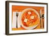 Pancakes-null-Framed Art Print