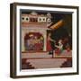 Pancham Ragini - a Handmaiden of an Enamoured Couple Rewards a Musician-null-Framed Giclee Print