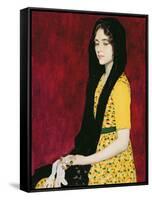 Panchita Zorolla, 1916-William Strang-Framed Stretched Canvas