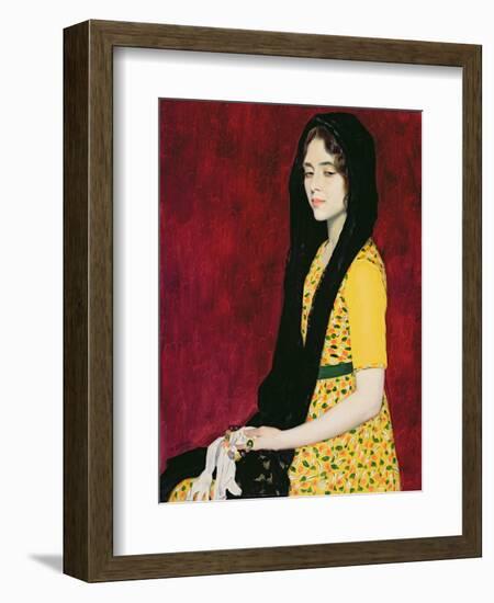 Panchita Zorolla, 1916-William Strang-Framed Giclee Print