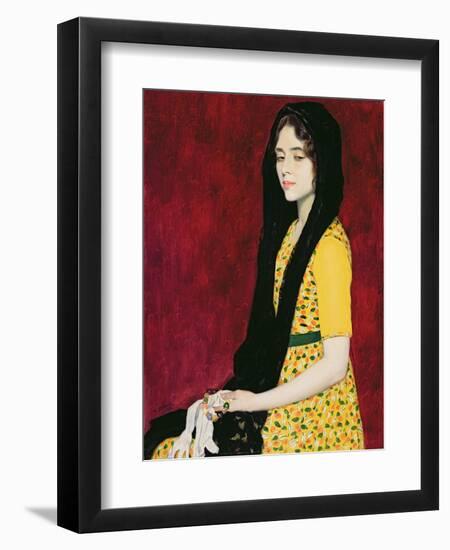 Panchita Zorolla, 1916-William Strang-Framed Giclee Print