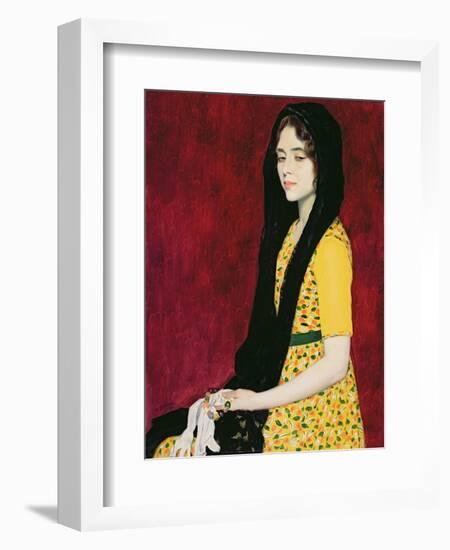 Panchita Zorolla, 1916-William Strang-Framed Giclee Print