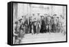 Pancho Villa and General Hugh Scott-null-Framed Stretched Canvas