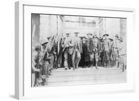 Pancho Villa and General Hugh Scott-null-Framed Photographic Print