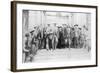 Pancho Villa and General Hugh Scott-null-Framed Photographic Print