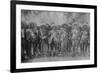 Pancho Villa and Staff-null-Framed Premium Giclee Print