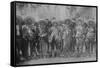 Pancho Villa and Staff-null-Framed Stretched Canvas