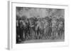 Pancho Villa and Staff-null-Framed Art Print