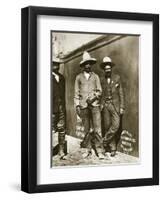 Pancho Villa and Two Rebels-null-Framed Premium Giclee Print