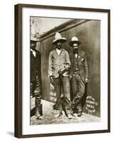 Pancho Villa and Two Rebels-null-Framed Giclee Print