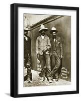 Pancho Villa and Two Rebels-null-Framed Giclee Print