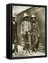 Pancho Villa and Two Rebels-null-Framed Stretched Canvas