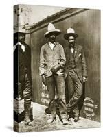 Pancho Villa and Two Rebels-null-Stretched Canvas