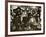 Pancho Villa in the Presidential Chair with Emiliano Zapata at His Side, Mexico City, 1914-5-null-Framed Giclee Print