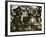 Pancho Villa in the Presidential Chair with Emiliano Zapata at His Side, Mexico City, 1914-5-null-Framed Giclee Print