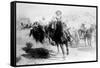 Pancho Villa, Mexican Revolutionary General-Science Source-Framed Stretched Canvas