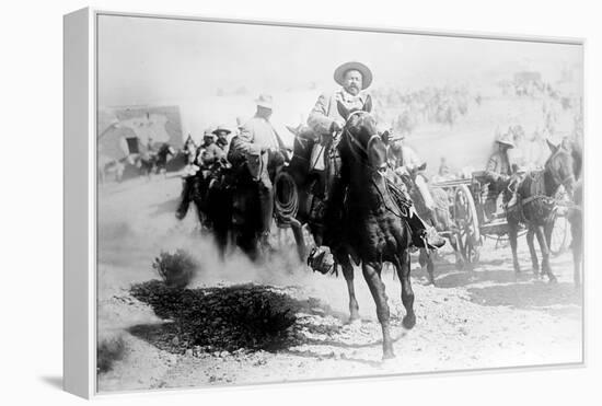 Pancho Villa, Mexican Revolutionary General-Science Source-Framed Stretched Canvas