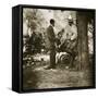 Pancho Villa on His Ranch, 1920-23-Gerald Brandon-Framed Stretched Canvas