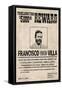 Pancho Villa Wanted-null-Framed Stretched Canvas