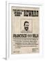 Pancho Villa Wanted-null-Framed Art Print