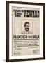 Pancho Villa Wanted-null-Framed Art Print