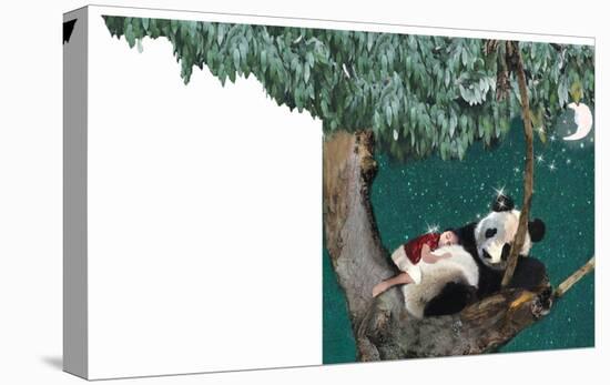 Panda And Child-Nancy Tillman-Stretched Canvas