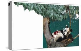 Panda And Child-Nancy Tillman-Stretched Canvas