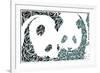 Panda Bears-Cristian Mielu-Framed Premium Giclee Print