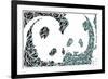 Panda Bears-Cristian Mielu-Framed Premium Giclee Print