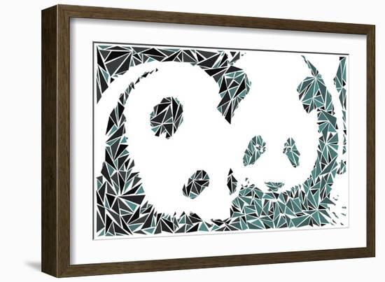 Panda Bears-Cristian Mielu-Framed Art Print