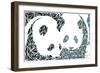 Panda Bears-Cristian Mielu-Framed Art Print