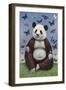 Panda Buddha-James W. Johnson-Framed Premium Giclee Print