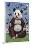 Panda Buddha-James W. Johnson-Framed Giclee Print