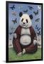 Panda Buddha-James W. Johnson-Framed Giclee Print