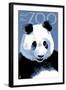 Panda Face - Visit the Zoo-Lantern Press-Framed Art Print