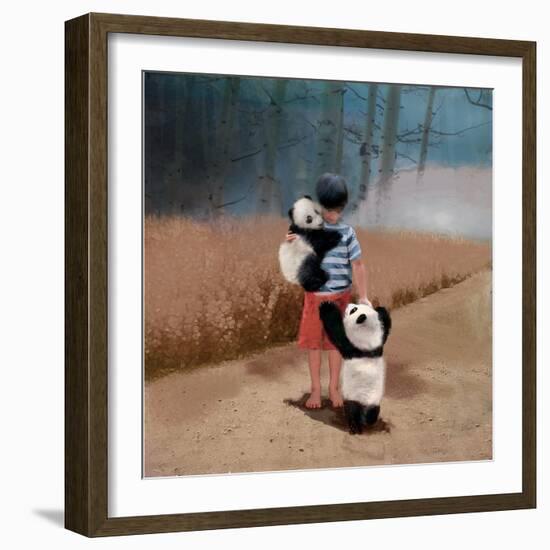 Panda Friends-Nancy Tillman-Framed Art Print